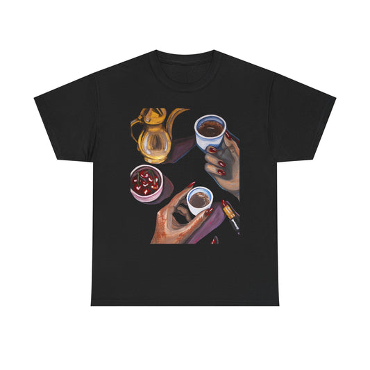 Coffee Graphic Tee — Morning Coffee Illustration T-Shirt