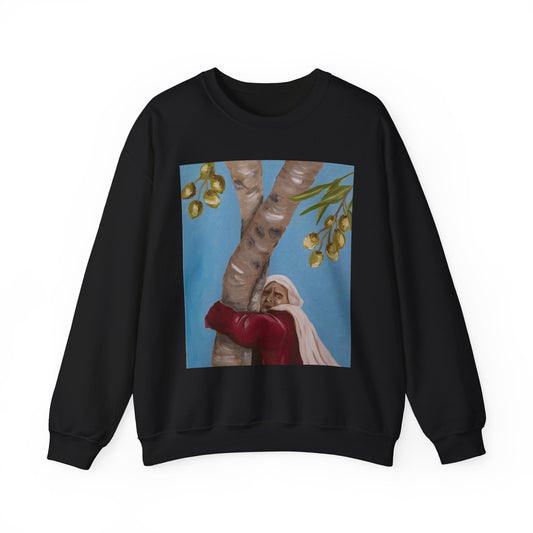 Even the Trees Will Testify Crewneck Sweatshirt — Cozy Nature-Lover Graphic