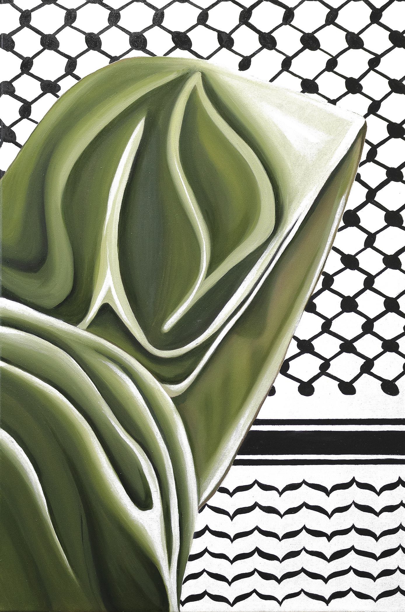 Veiled Identity Original Painting