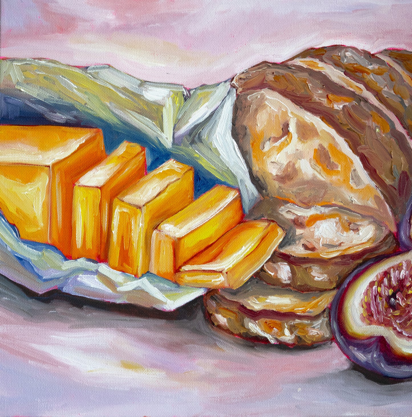 Sourdough Evenings Original Painting
