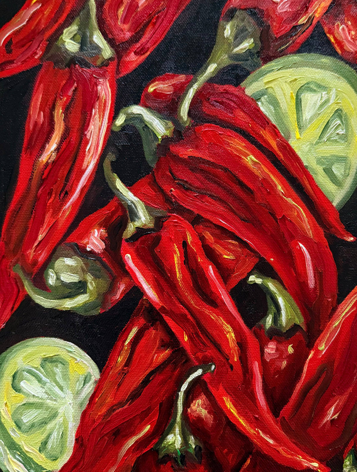 Burning Season Original Painting