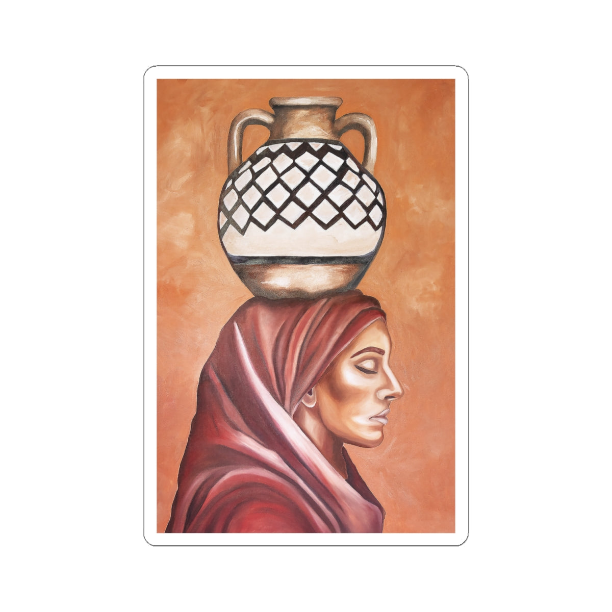 The Weight of her Land Sticker