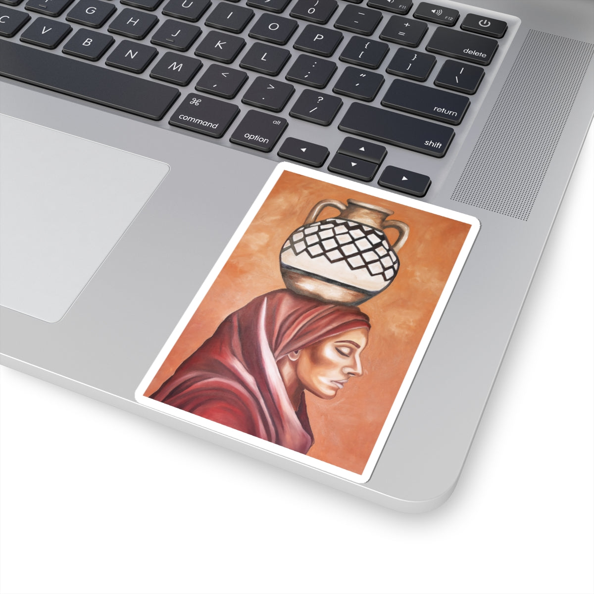 The Weight of her Land Sticker