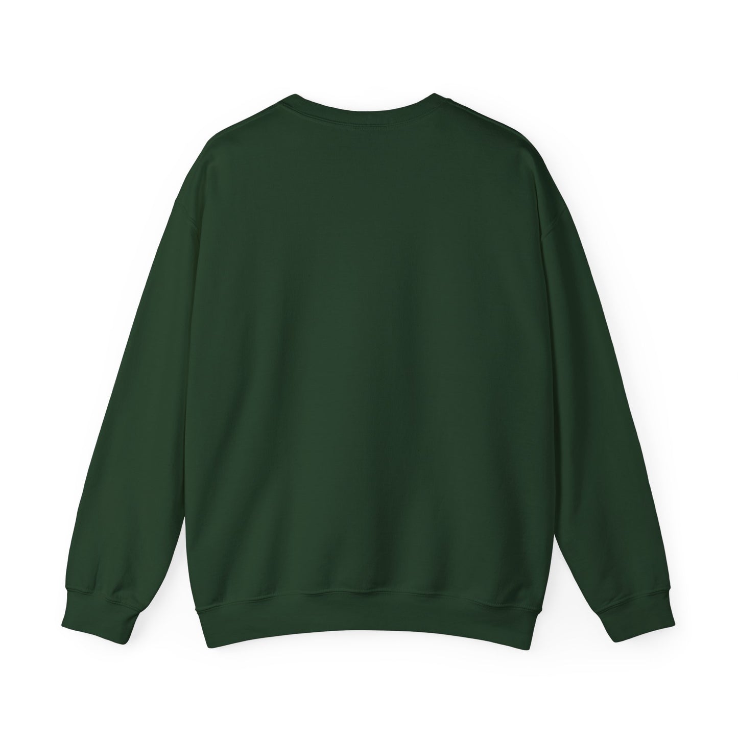 Crewneck Sweatshirt — Empowered Woman Art Print (middle fingers)