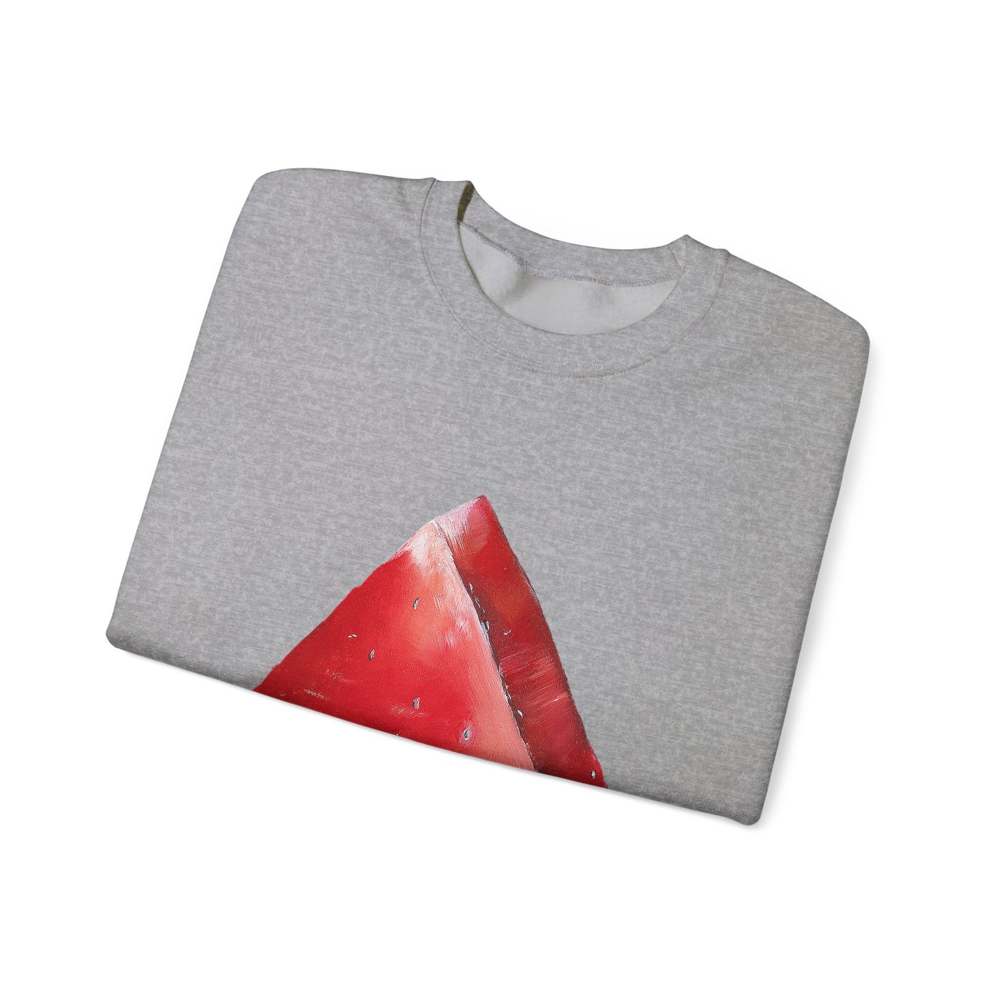 Watermelon Slice Sweatshirt — Cute Fruit Graphic Crewneck