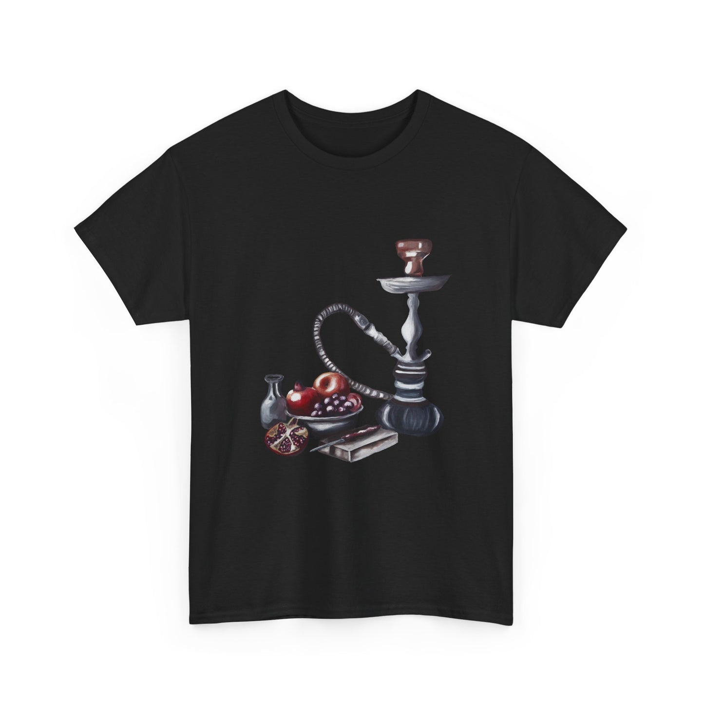 Hookah Lounge Tee — Vintage Shisha Pipe Graphic T-Shirt