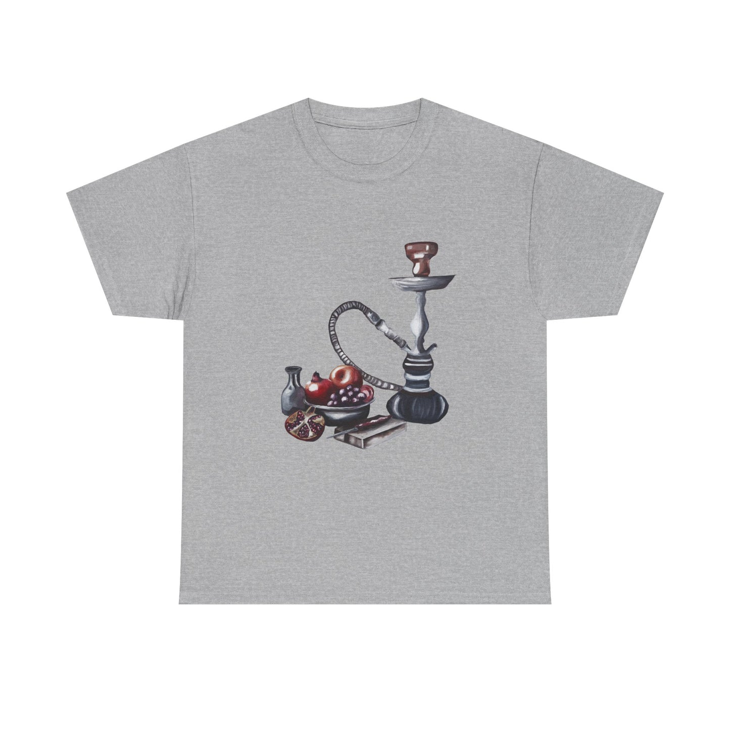Hookah Lounge Tee — Vintage Shisha Pipe Graphic T-Shirt