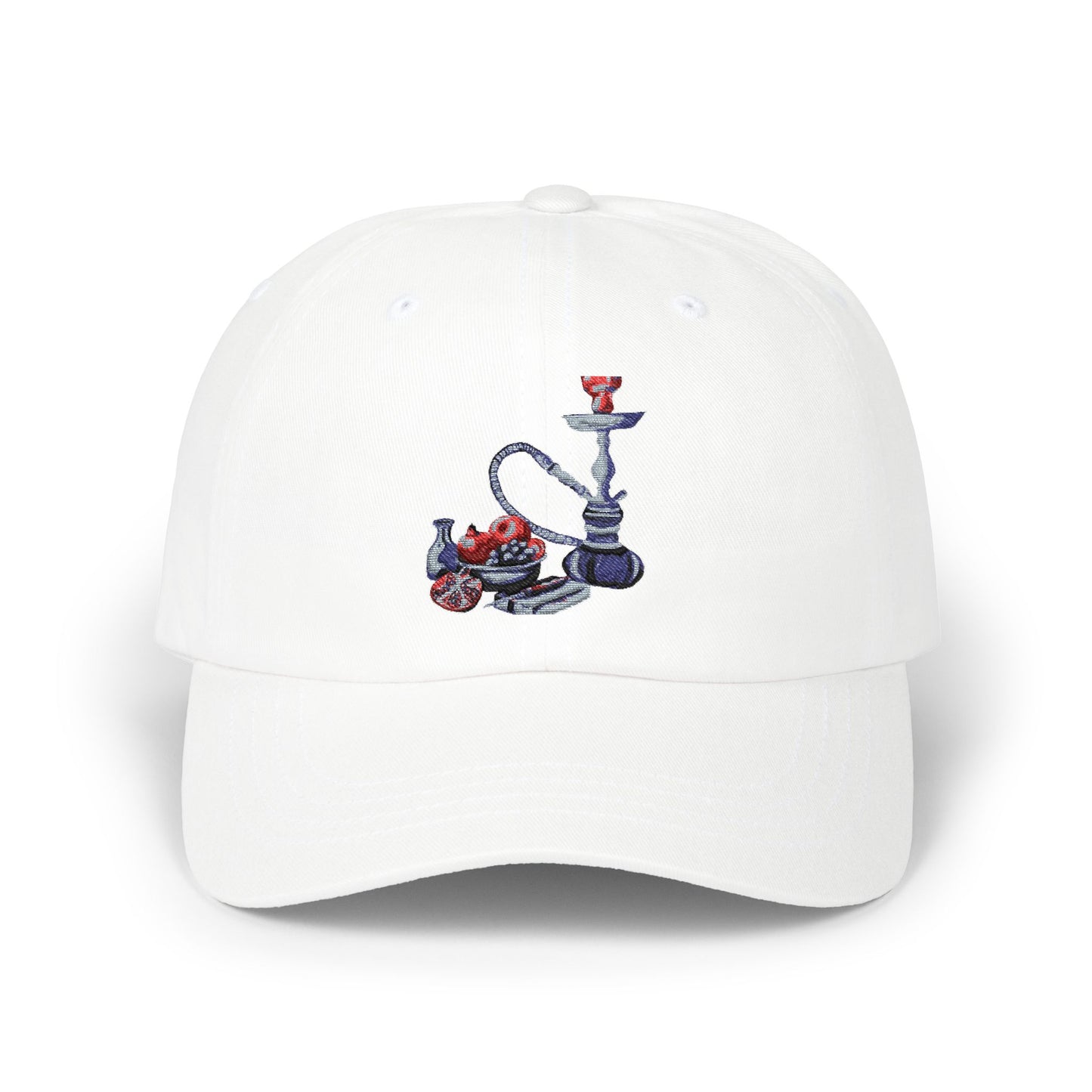 Table of Stories— Embroidered Hookah Design Baseball Hat