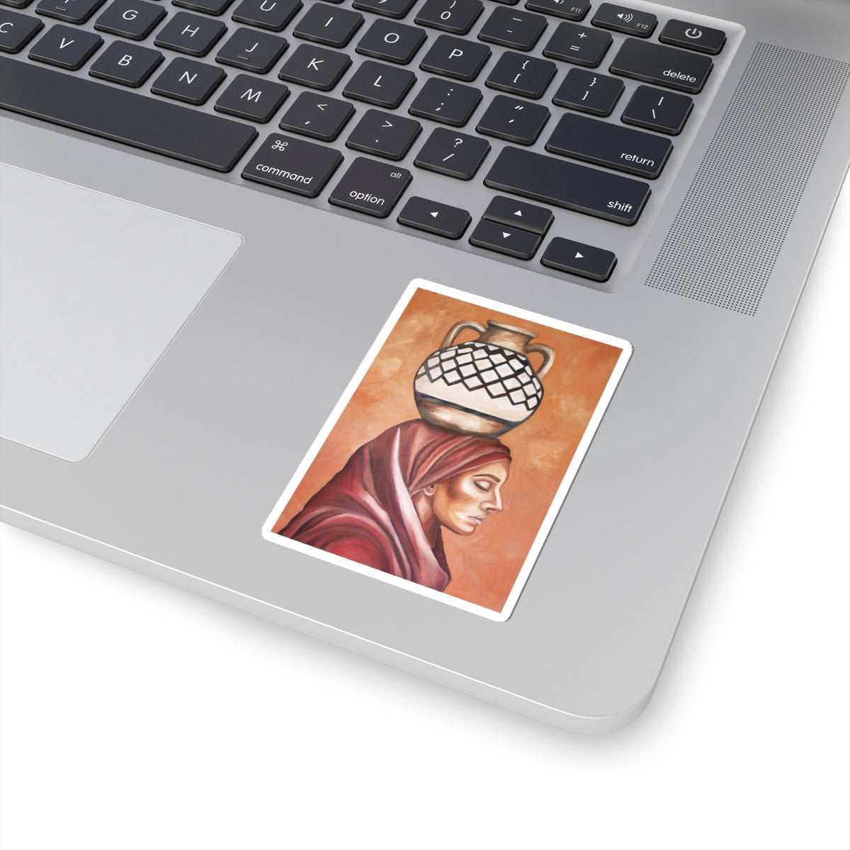 The Weight of her Land Sticker