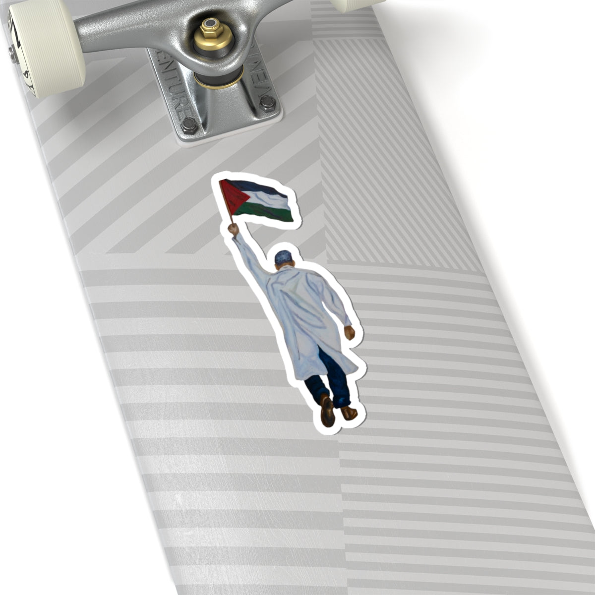 Palestine Flag Sticker — Kiss-Cut Vinyl Sticker