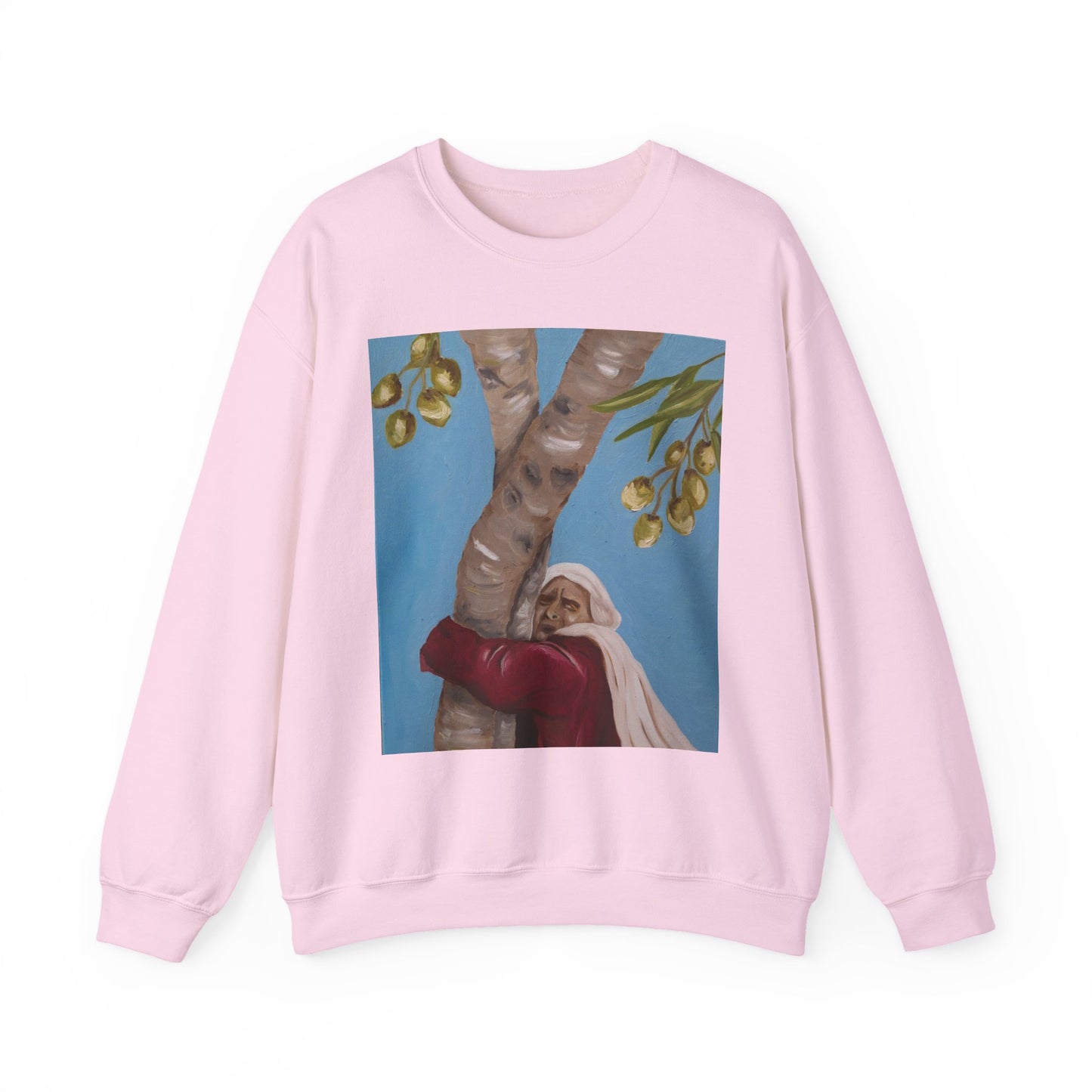 Even the Trees Will Testify Crewneck Sweatshirt — Cozy Nature-Lover Graphic