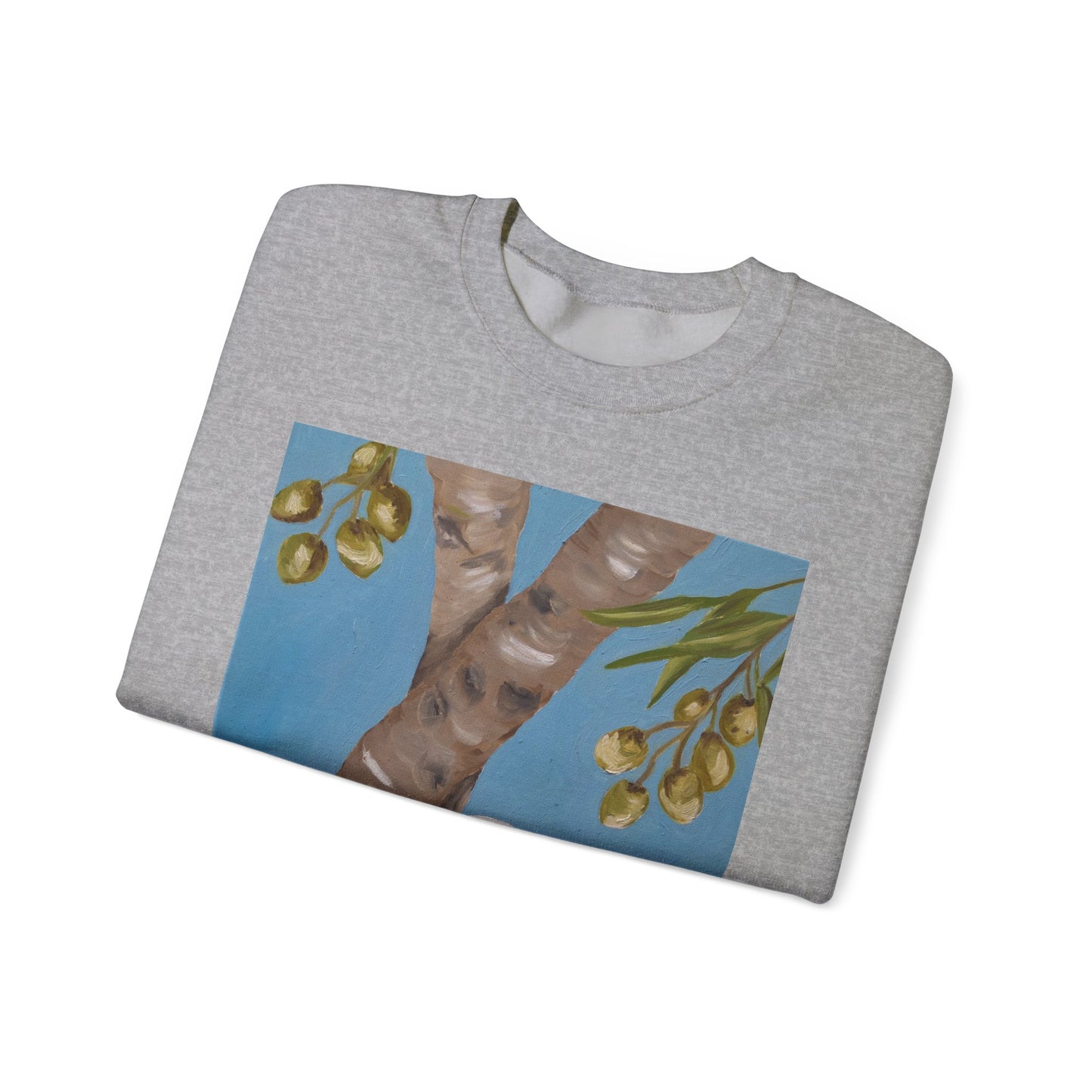 Even the Trees Will Testify Crewneck Sweatshirt — Cozy Nature-Lover Graphic