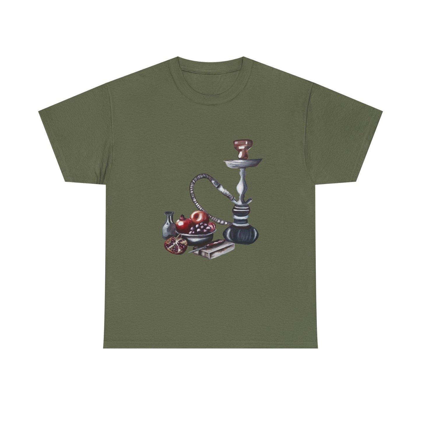 Hookah Lounge Tee — Vintage Shisha Pipe Graphic T-Shirt