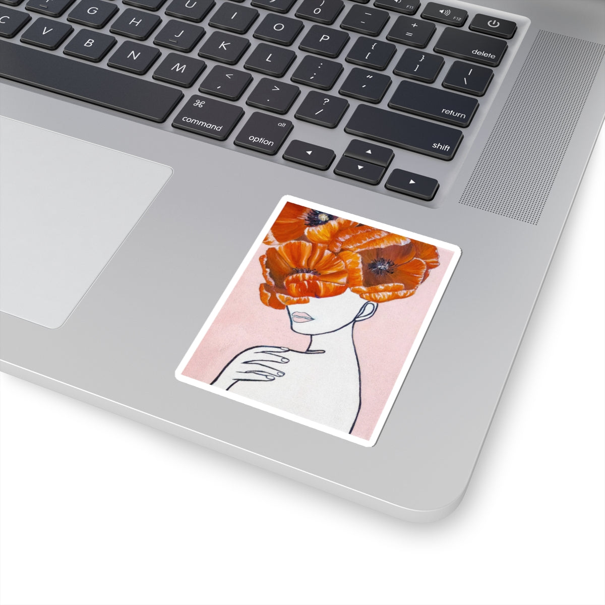 Growth in Resilience Floral Sticker