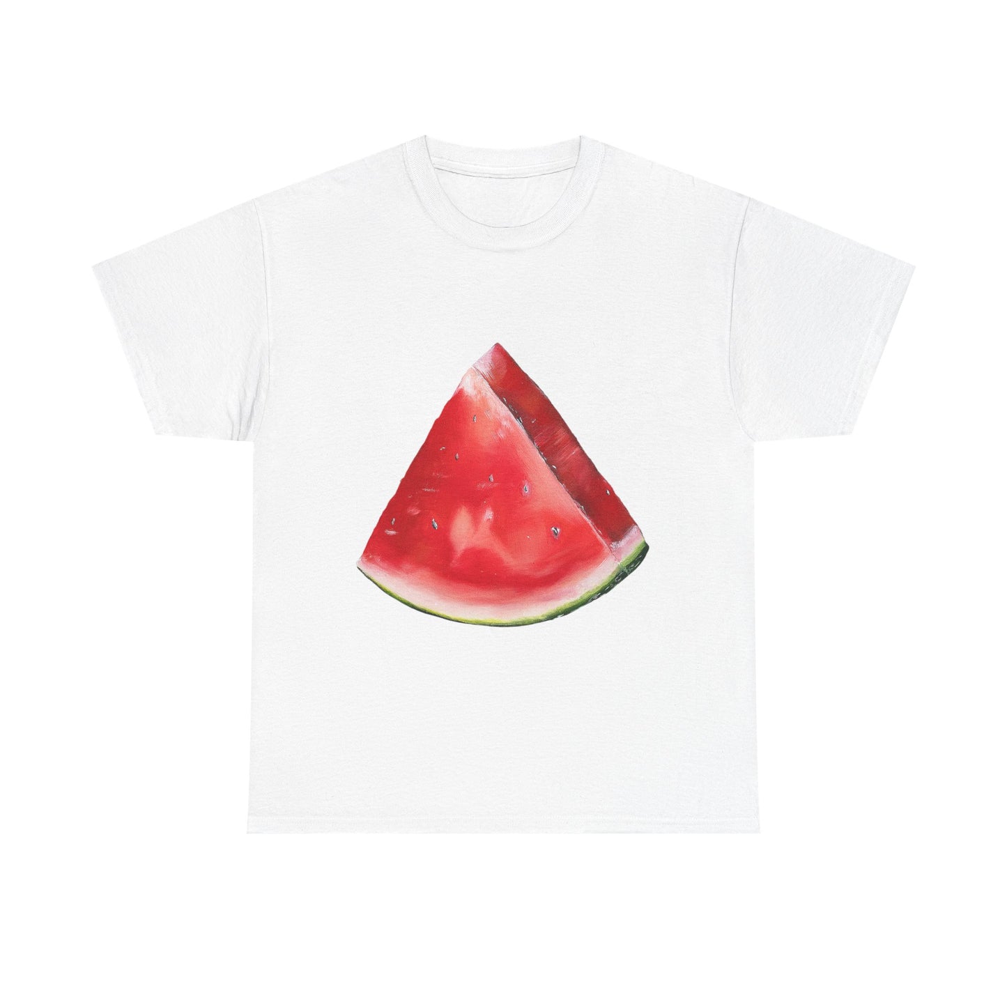 Watermelon Slice T‑Shirt — Summer Fruit Graphic Tee