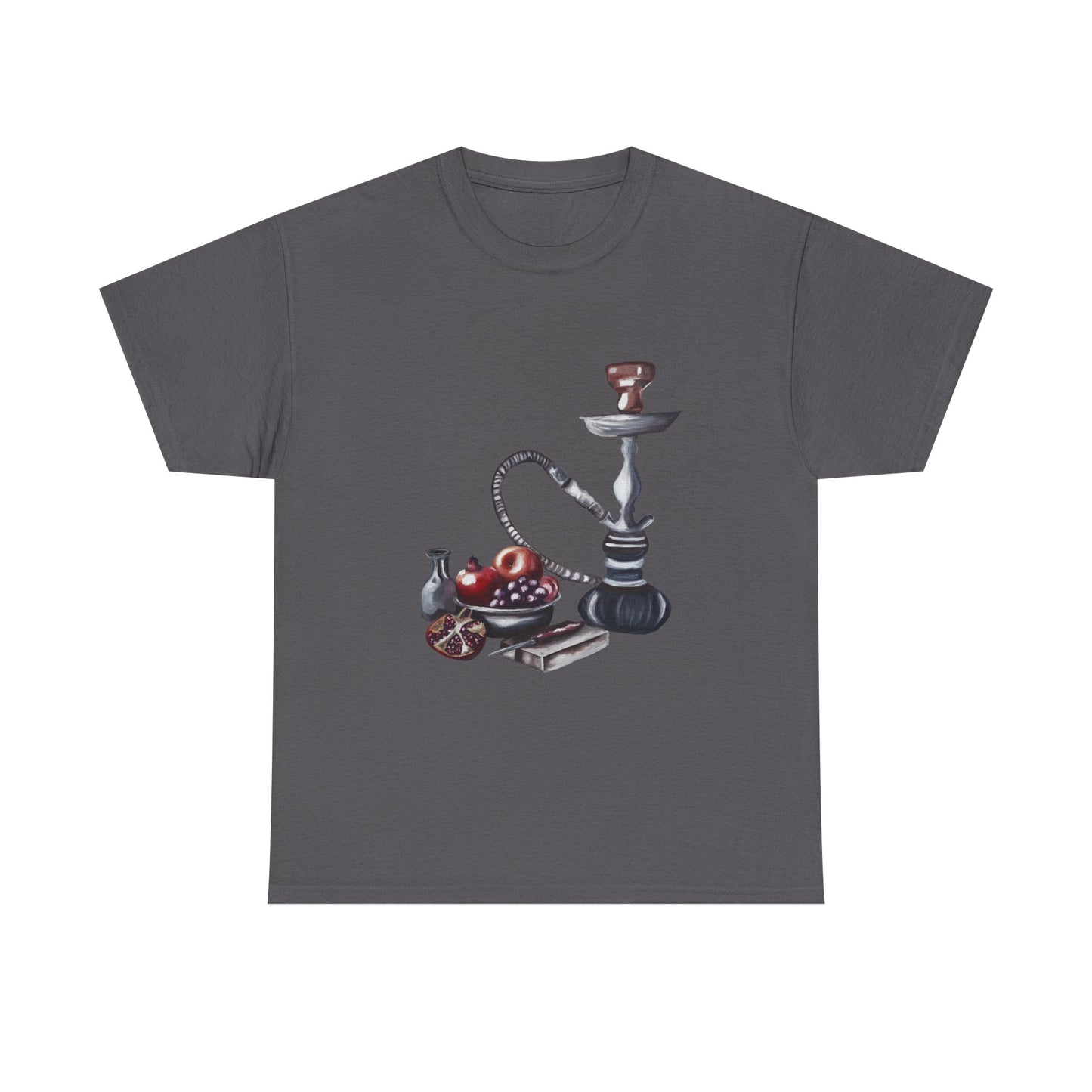 Hookah Lounge Tee — Vintage Shisha Pipe Graphic T-Shirt