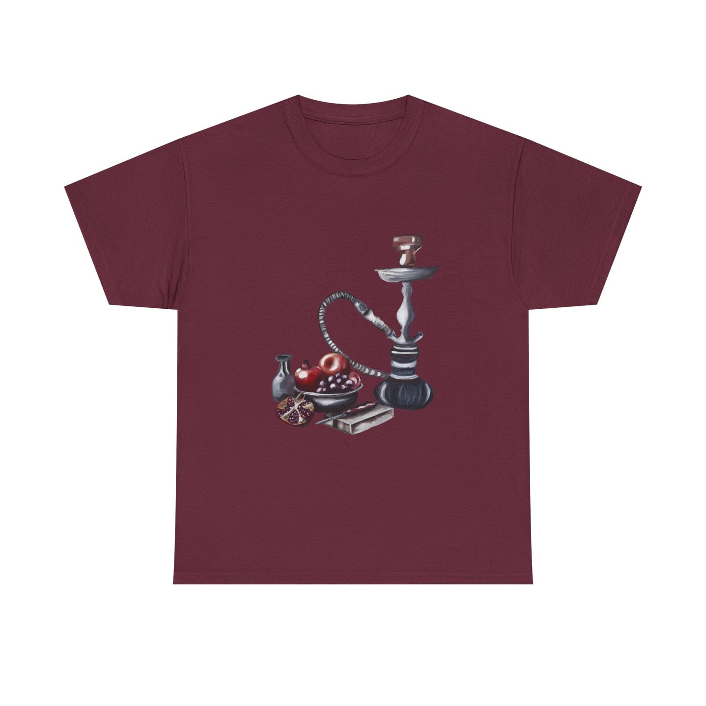 Hookah Lounge Tee — Vintage Shisha Pipe Graphic T-Shirt