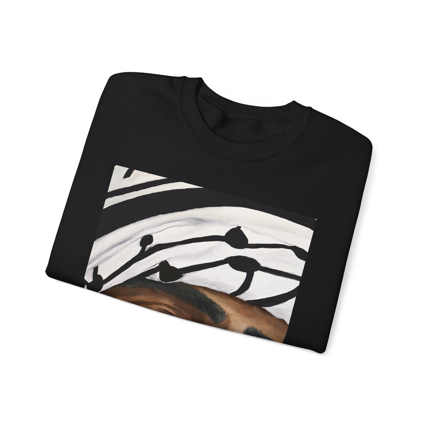 Crewneck Sweatshirt —Gaze of a Hero Graphic