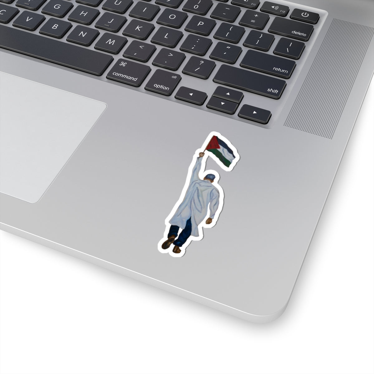 Palestine Flag Sticker — Kiss-Cut Vinyl Sticker