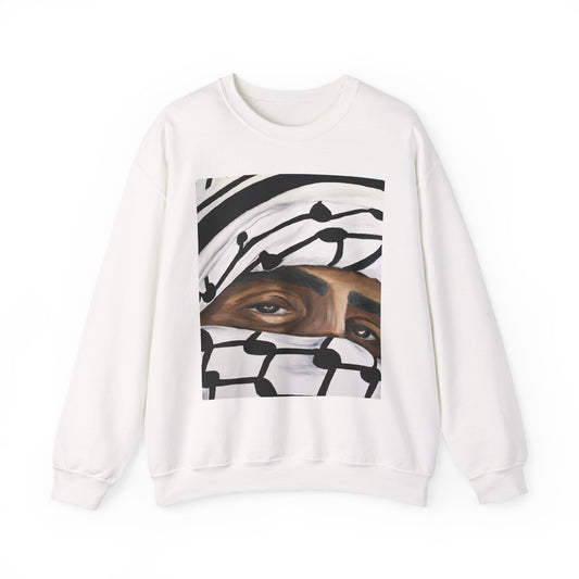 Crewneck Sweatshirt —Gaze of a Hero Graphic