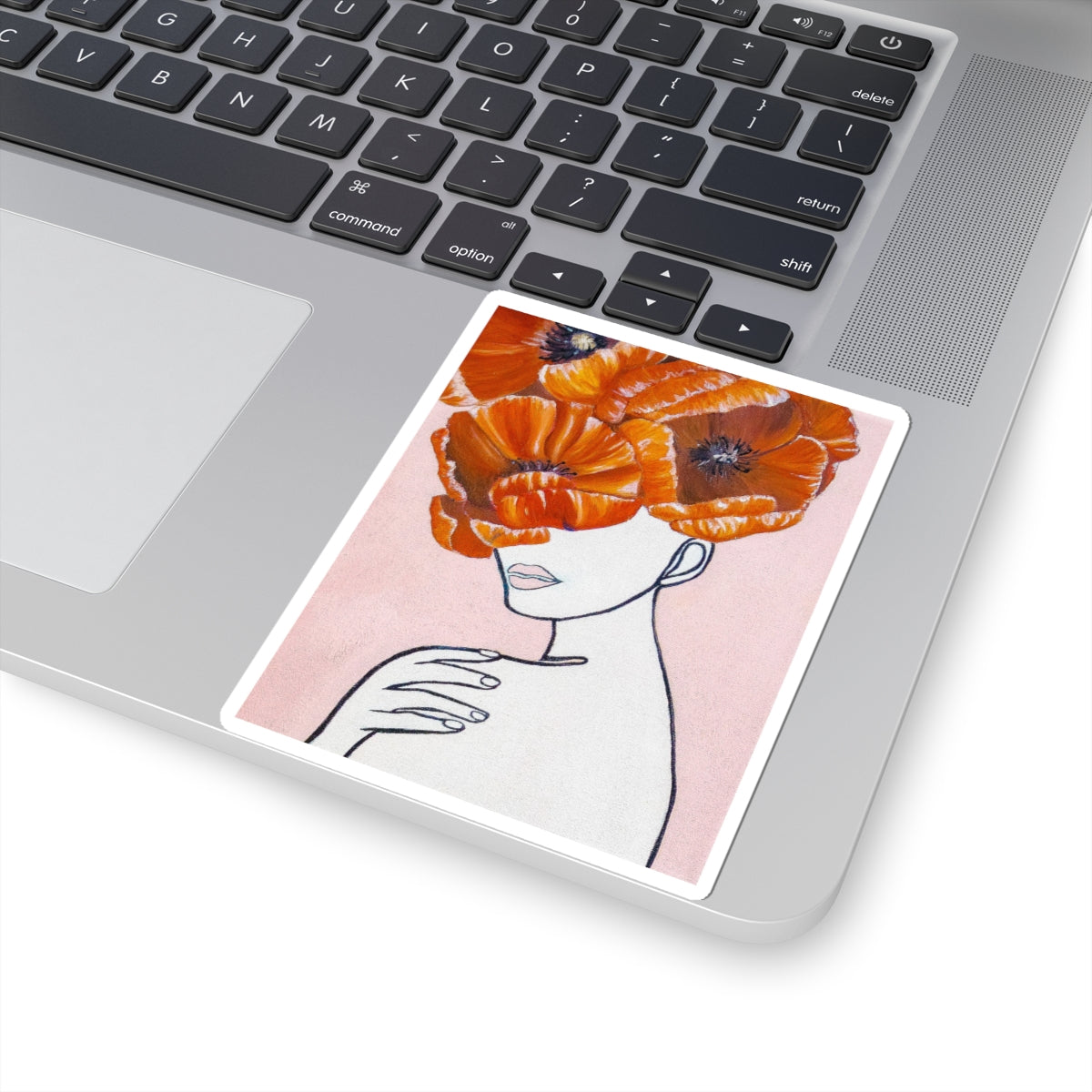 Growth in Resilience Floral Sticker