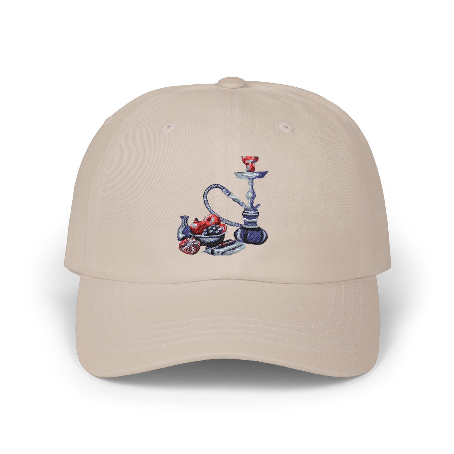 Table of Stories— Embroidered Hookah Design Baseball Hat