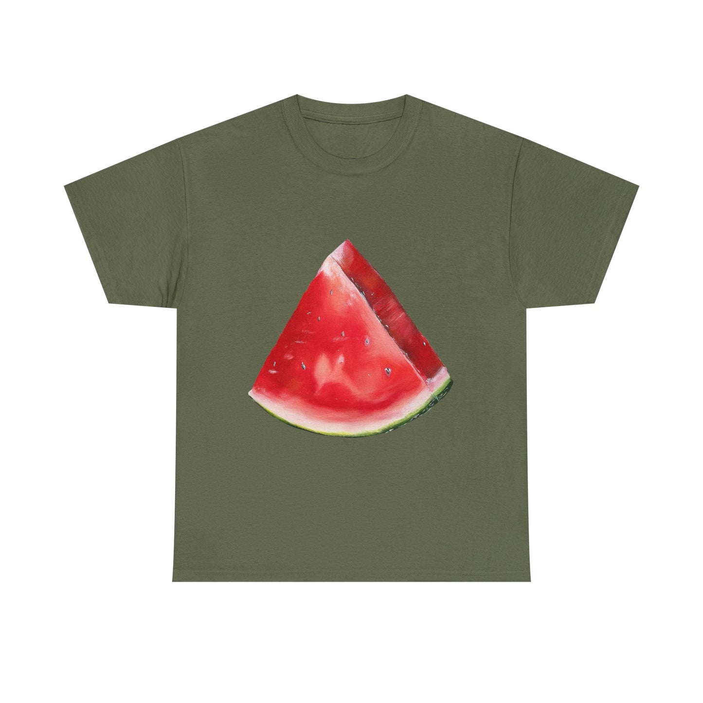 Watermelon Slice T‑Shirt — Summer Fruit Graphic Tee