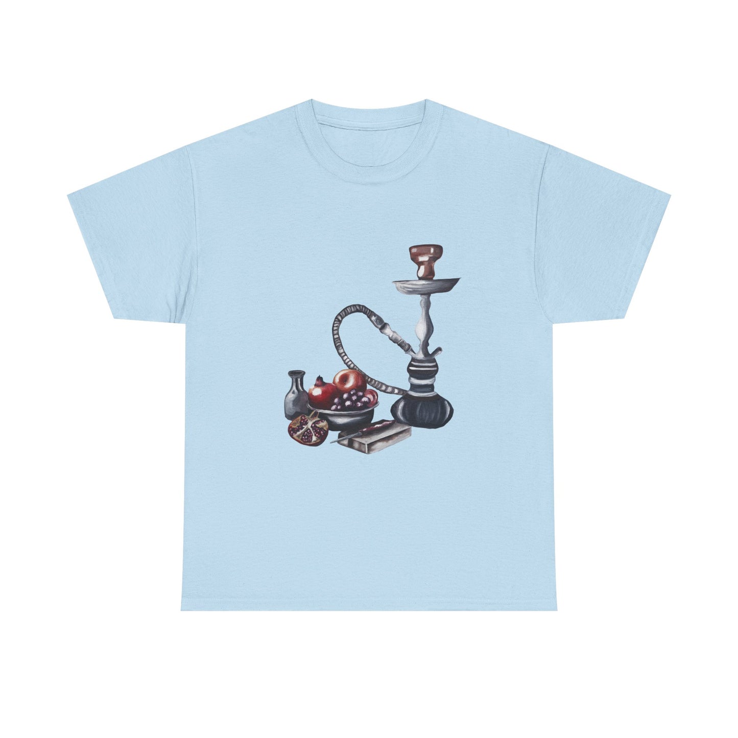 Hookah Lounge Tee — Vintage Shisha Pipe Graphic T-Shirt