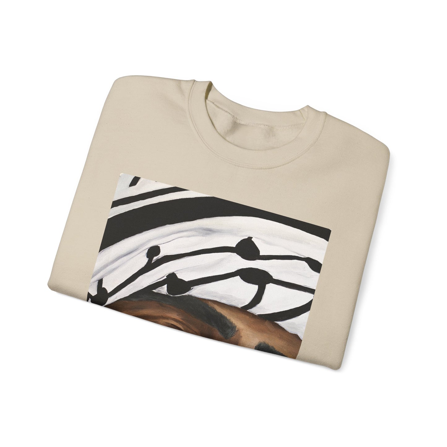 Crewneck Sweatshirt —Gaze of a Hero Graphic