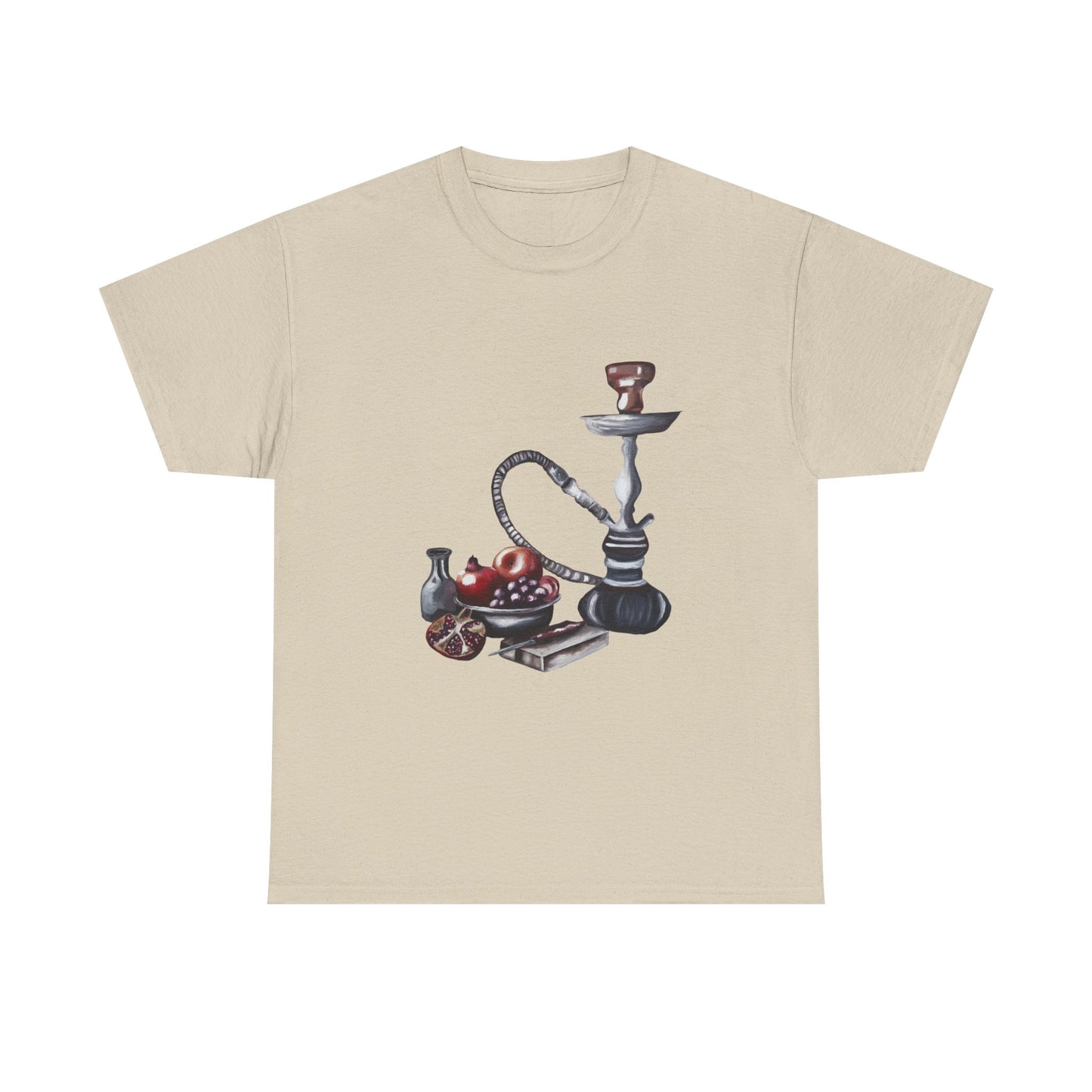 Hookah Lounge Tee — Vintage Shisha Pipe Graphic T-Shirt