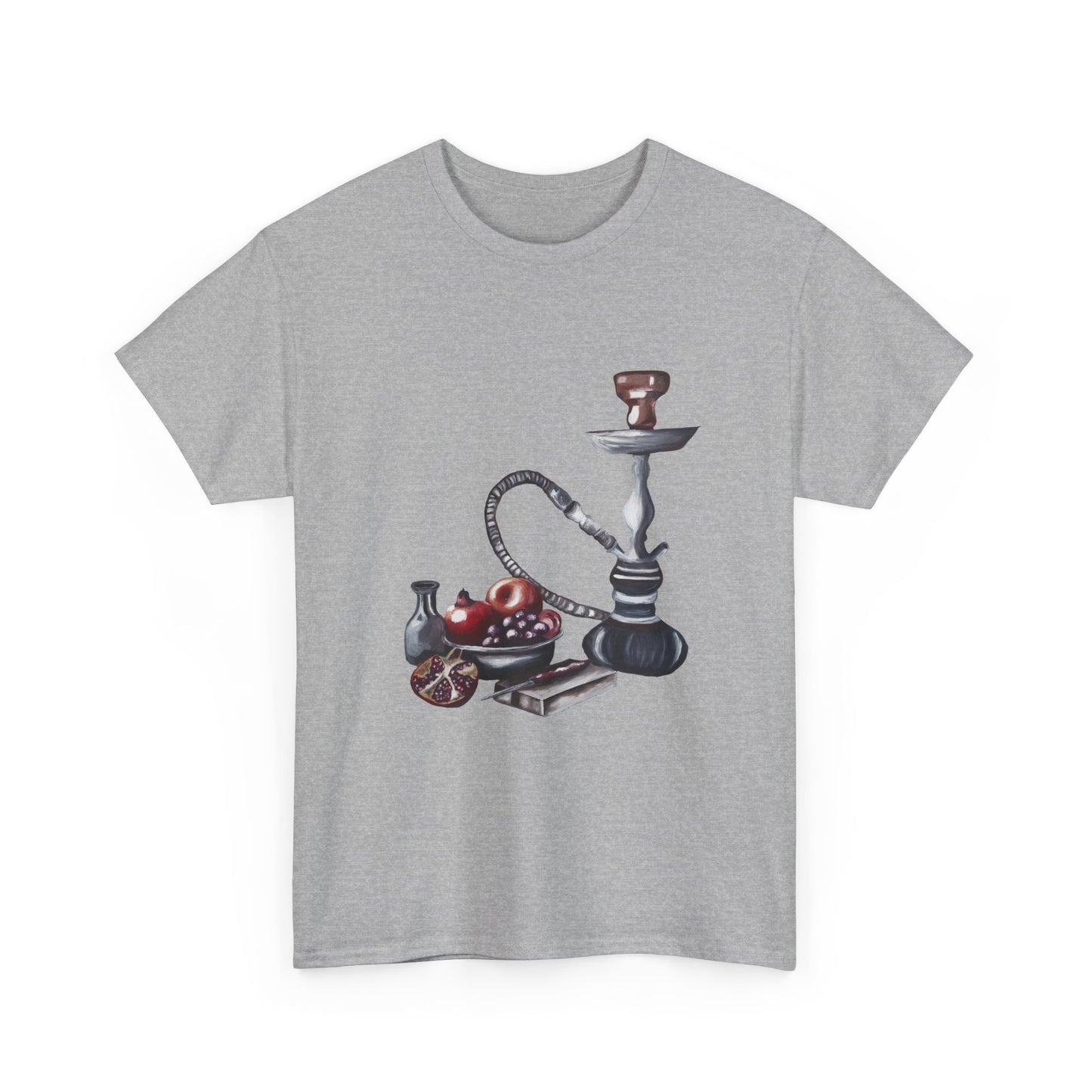 Hookah Lounge Tee — Vintage Shisha Pipe Graphic T-Shirt