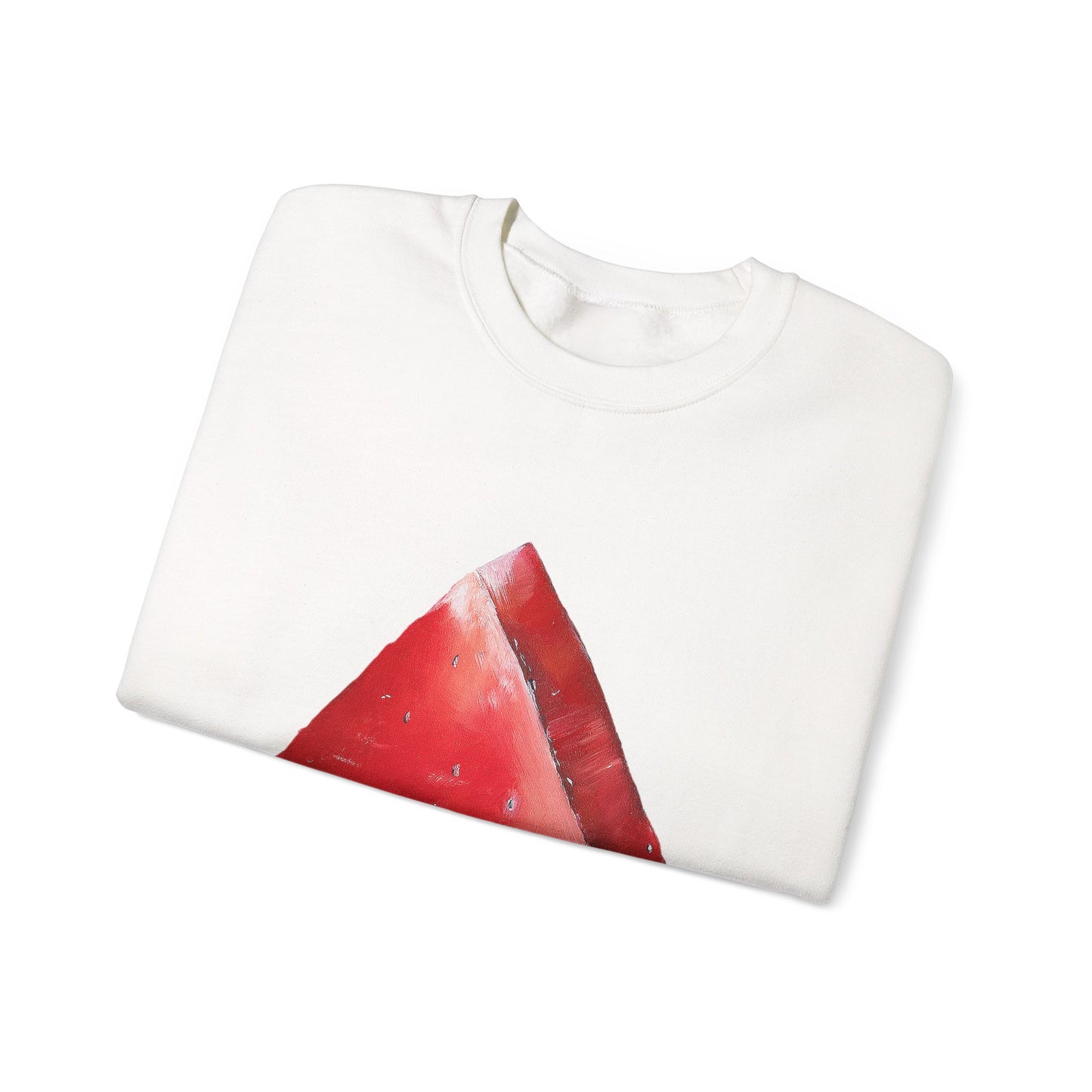 Watermelon Slice Sweatshirt — Cute Fruit Graphic Crewneck