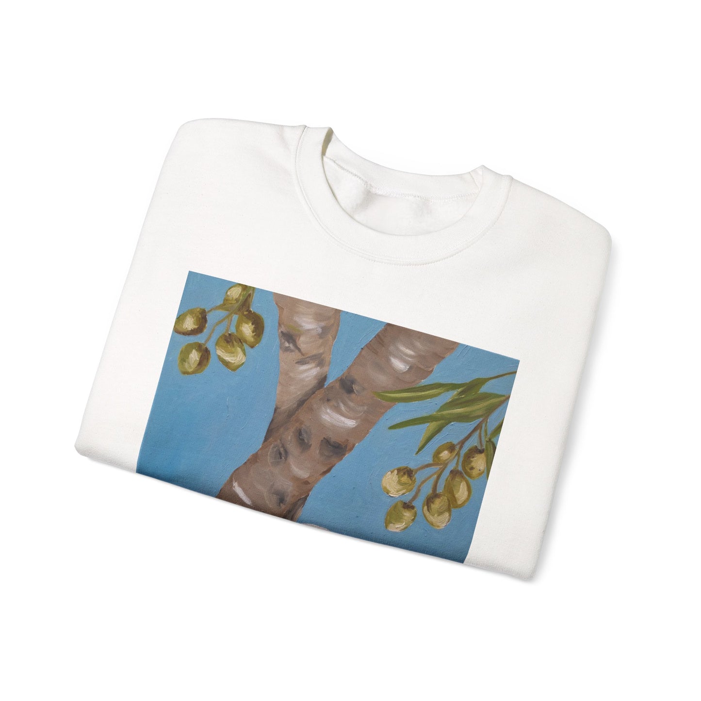 Even the Trees Will Testify Crewneck Sweatshirt — Cozy Nature-Lover Graphic