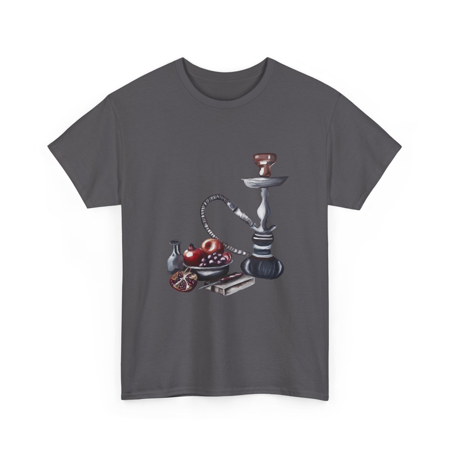 Hookah Lounge Tee — Vintage Shisha Pipe Graphic T-Shirt