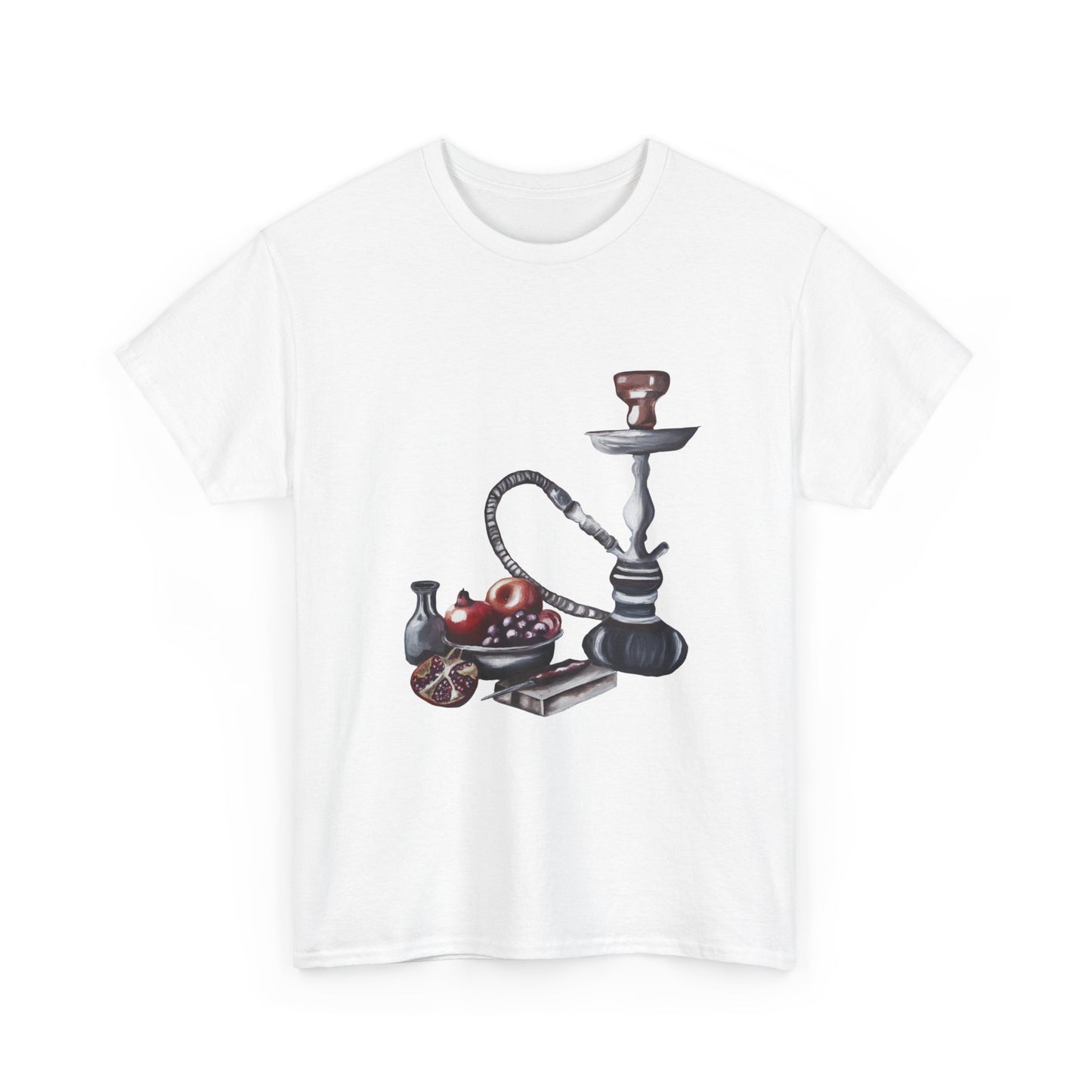 Hookah Lounge Tee — Vintage Shisha Pipe Graphic T-Shirt