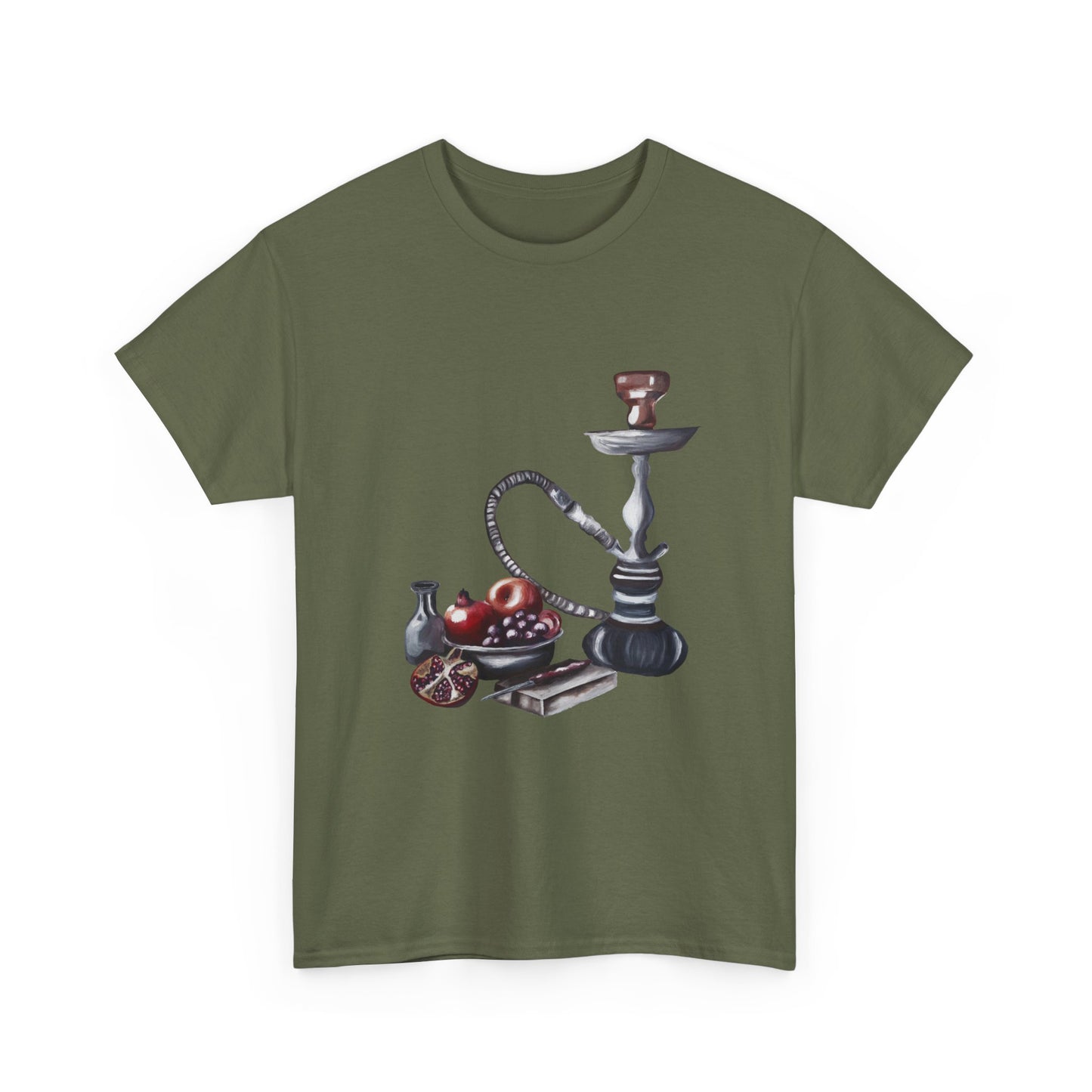Hookah Lounge Tee — Vintage Shisha Pipe Graphic T-Shirt