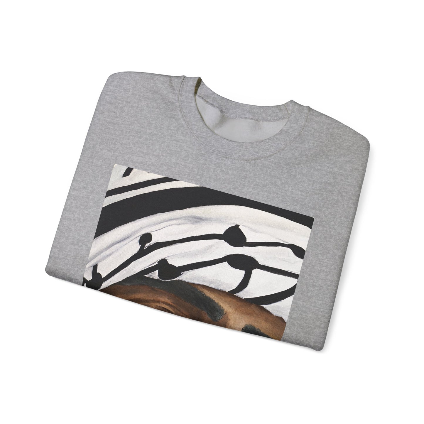 Crewneck Sweatshirt —Gaze of a Hero Graphic