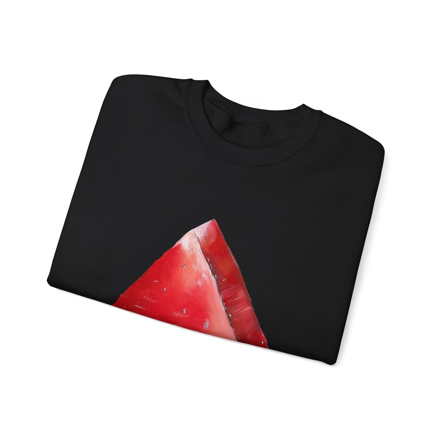 Watermelon Slice Sweatshirt — Cute Fruit Graphic Crewneck