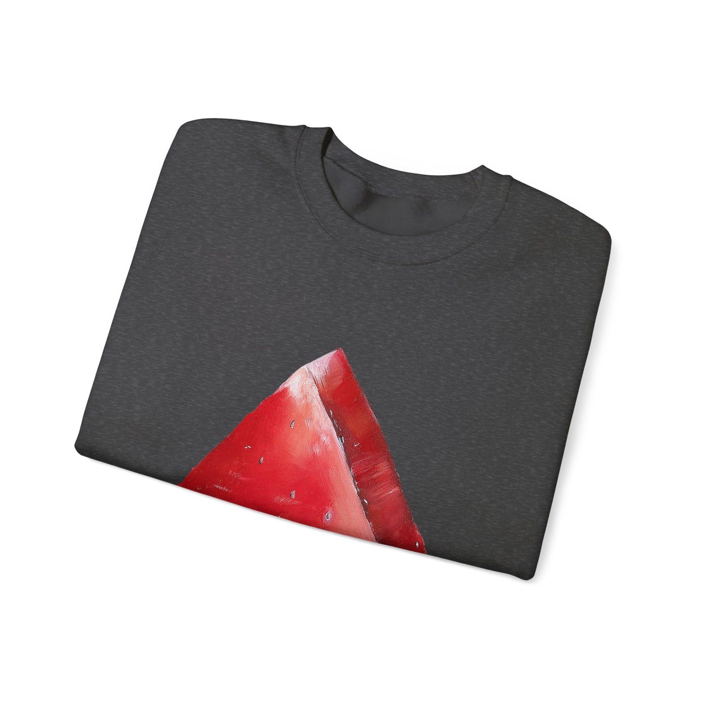 Watermelon Slice Sweatshirt — Cute Fruit Graphic Crewneck