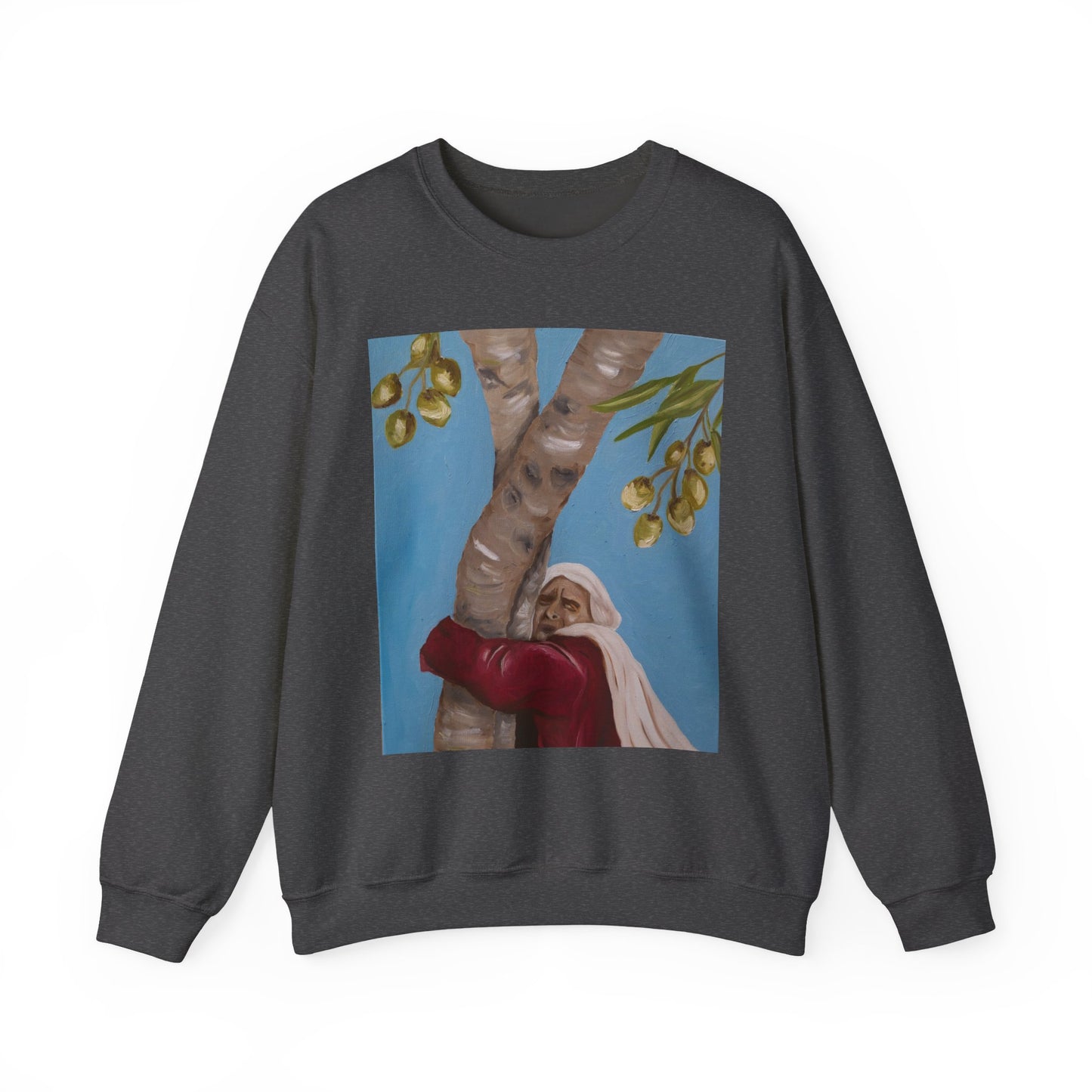Even the Trees Will Testify Crewneck Sweatshirt — Cozy Nature-Lover Graphic