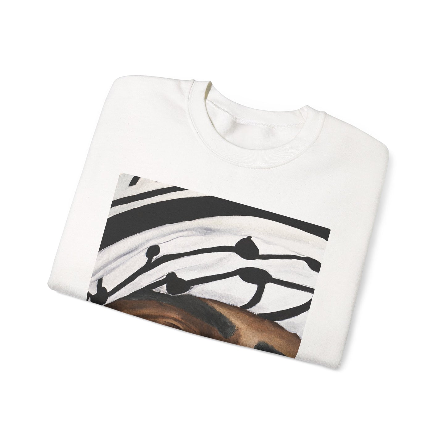 Crewneck Sweatshirt —Gaze of a Hero Graphic