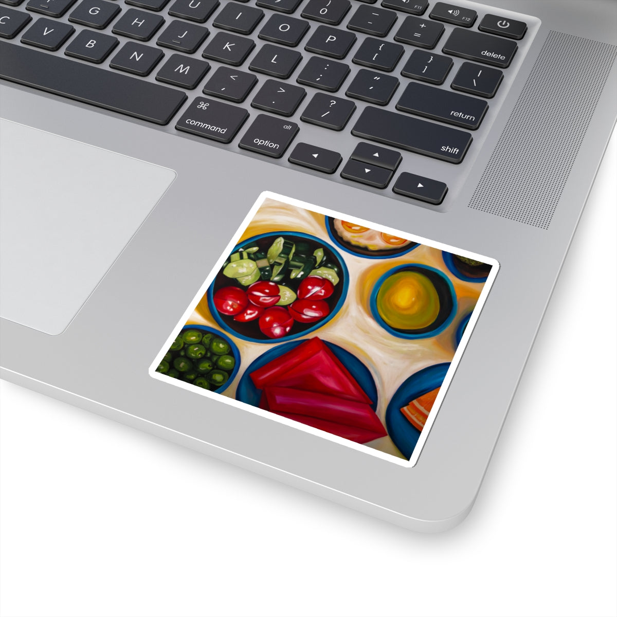 The Spread Colorful Olive & Appetizer Kiss-Cut Decal