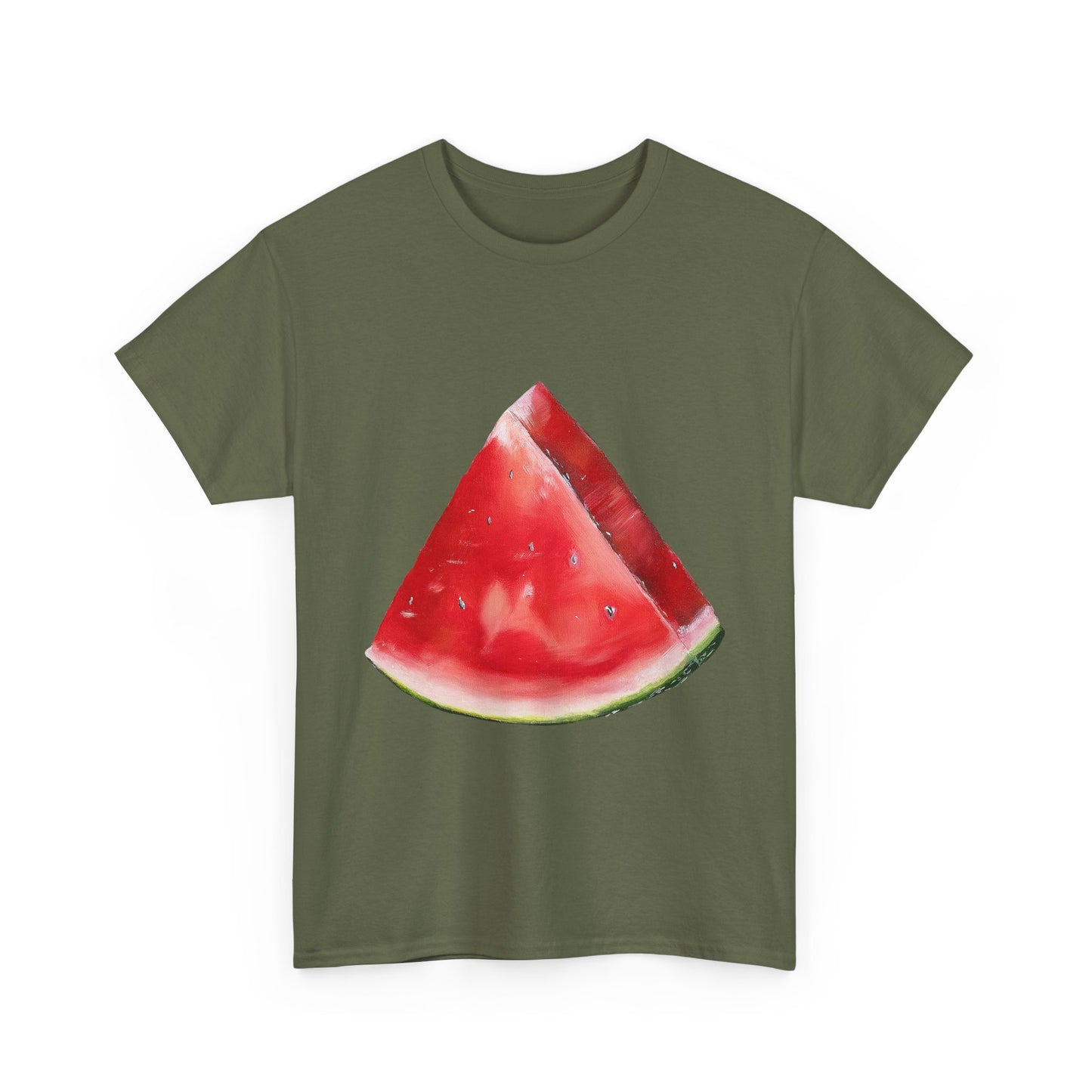 Watermelon Slice T‑Shirt — Summer Fruit Graphic Tee