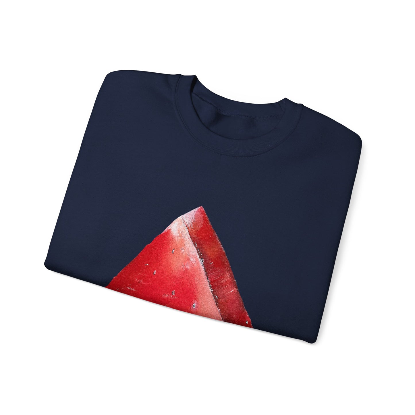 Watermelon Slice Sweatshirt — Cute Fruit Graphic Crewneck