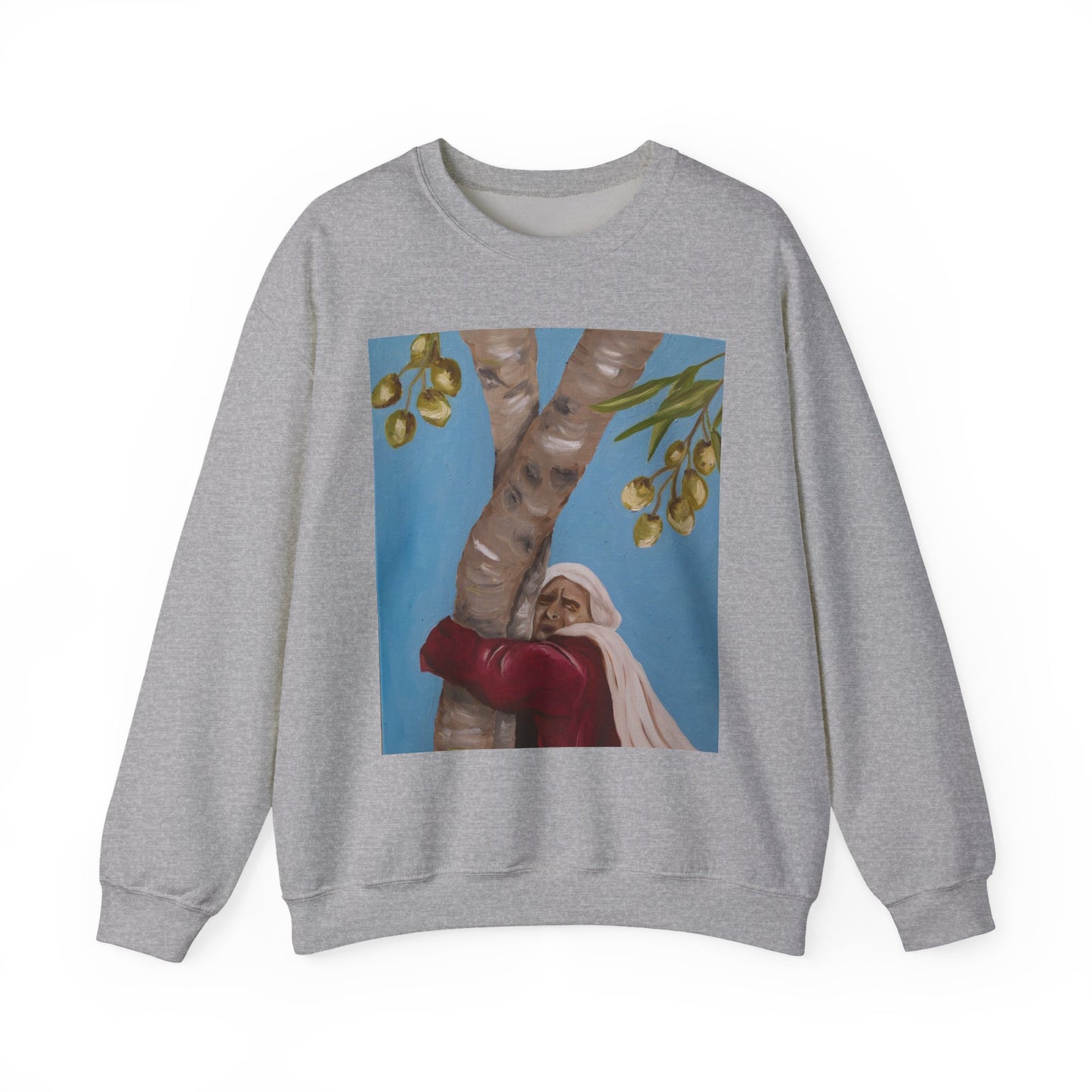 Even the Trees Will Testify Crewneck Sweatshirt — Cozy Nature-Lover Graphic