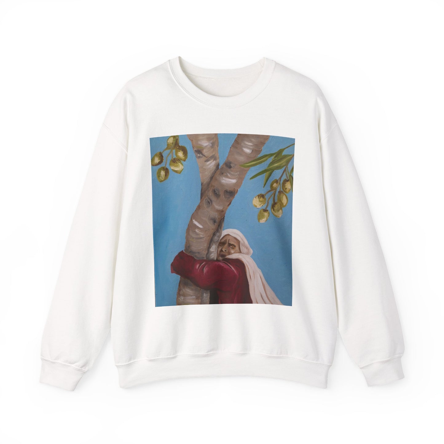 Even the Trees Will Testify Crewneck Sweatshirt — Cozy Nature-Lover Graphic