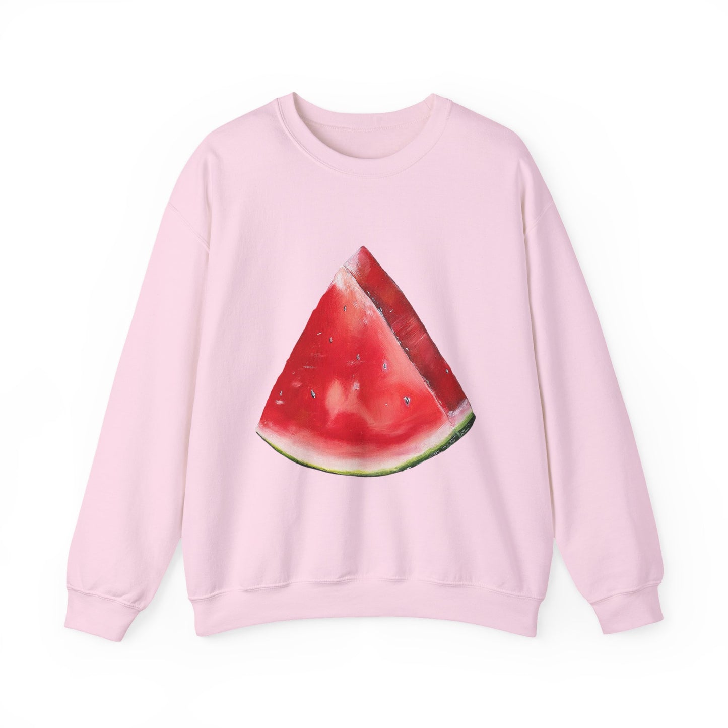 Watermelon Slice Sweatshirt — Cute Fruit Graphic Crewneck