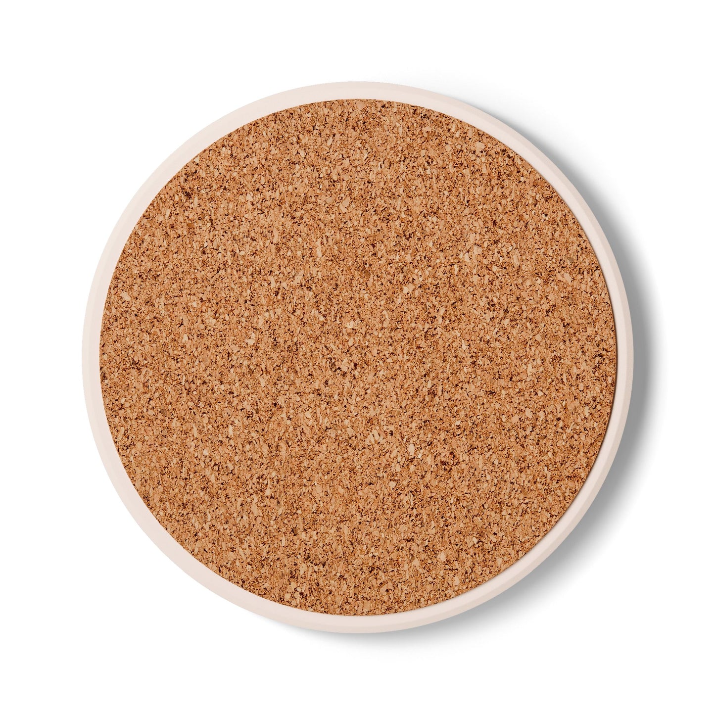 Olive Branch Ceramic Coaster — Vintage Botanical Drink Coaster
