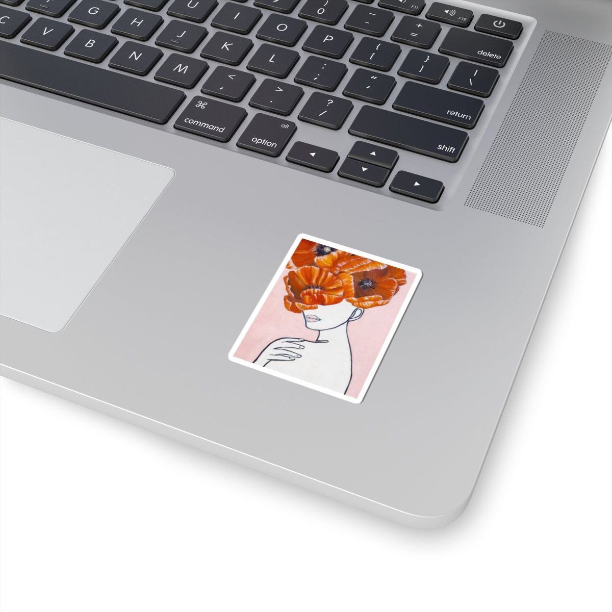 Growth in Resilience Floral Sticker