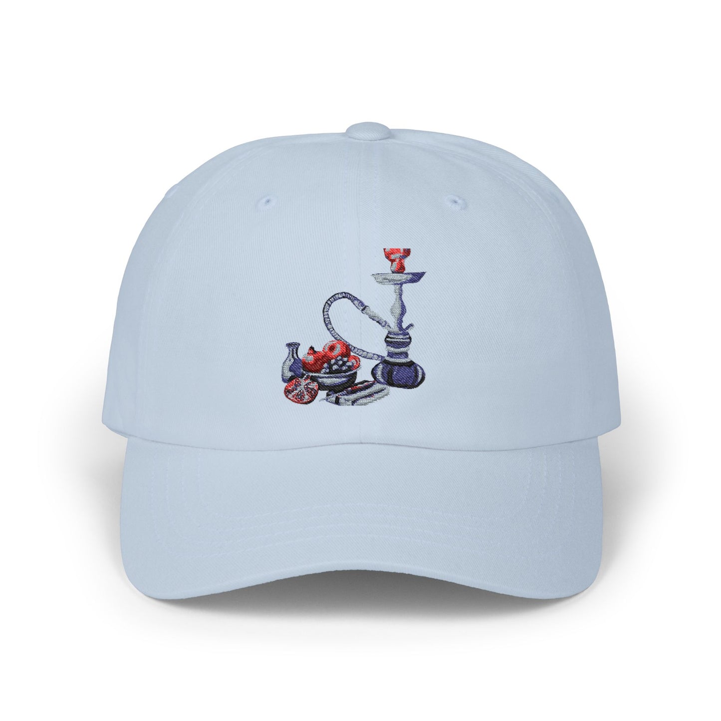 Table of Stories— Embroidered Hookah Design Baseball Hat